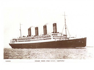 RMS Aquitania, Canadian Museum at Pier 21 / Aquitania, musée canadien du Quai 21